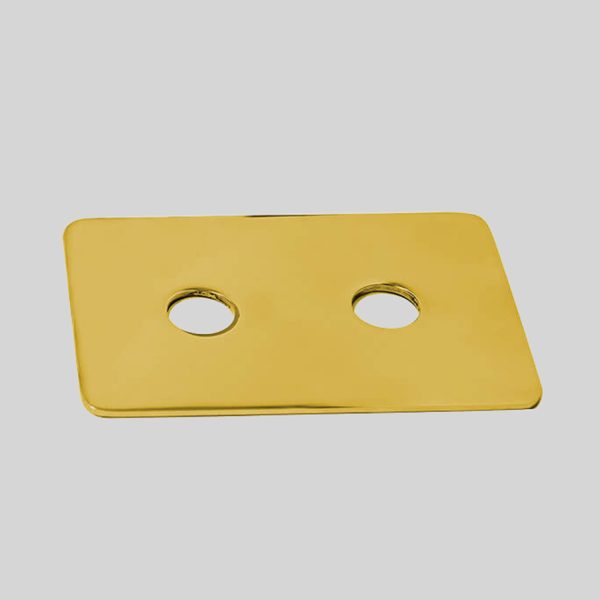 80X120mm-Çiftli-Paslanmaz-Rozet-altın
